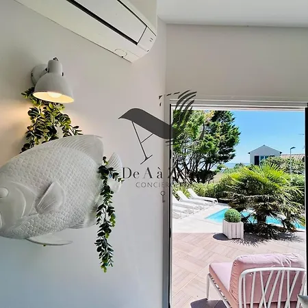 Villa Maison De Famille - Piscine Chauffee Et Vue Sur L'ocean Atlantique