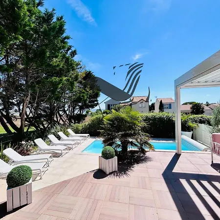 Maison De Famille - Piscine Chauffee Et Vue Sur L'ocean Atlantique Villa