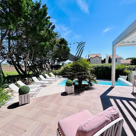Villa Maison De Famille - Piscine Chauffee Et Vue Sur L'ocean Atlantique