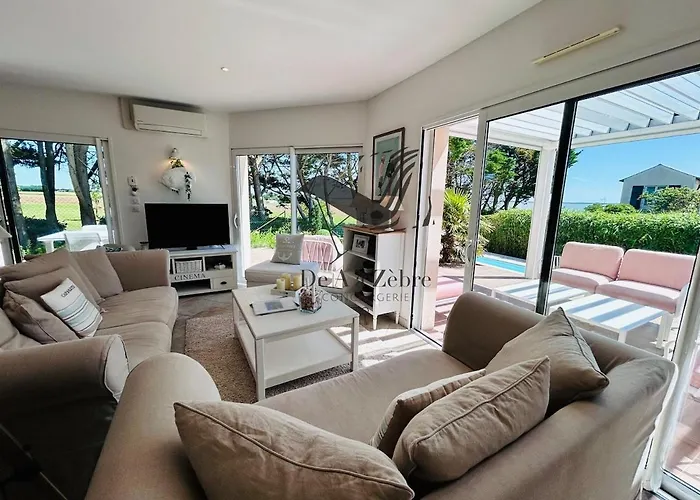 Villa Maison De Famille - Piscine Chauffée Et Vue Sur L'océan Atlantique *