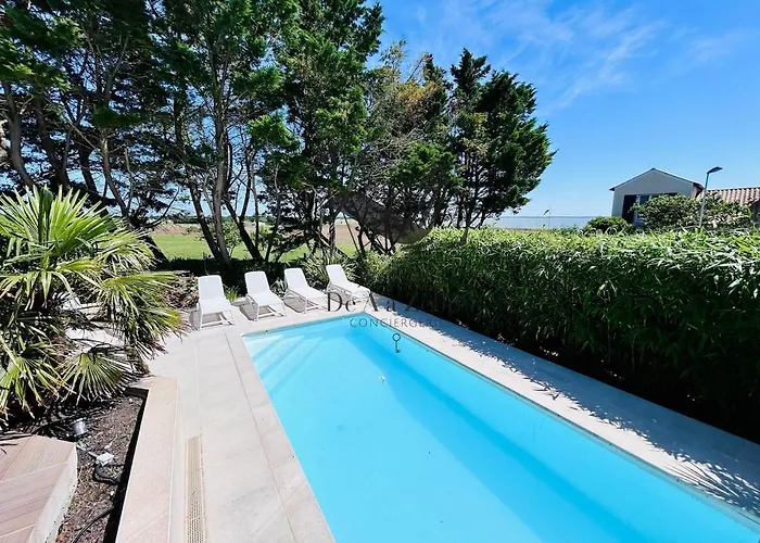 Maison De Famille - Piscine Chauffée Et Vue Sur L'océan Atlantique Villa Port-des-Barques