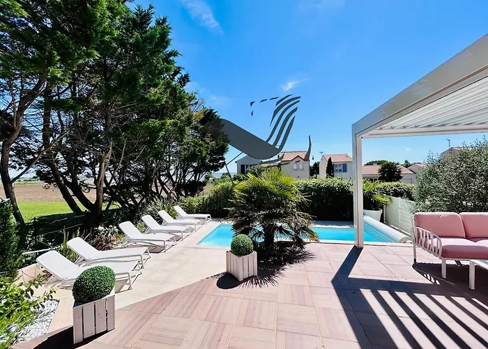 Maison De Famille - Piscine Chauffée Et Vue Sur L'océan Atlantique Villa