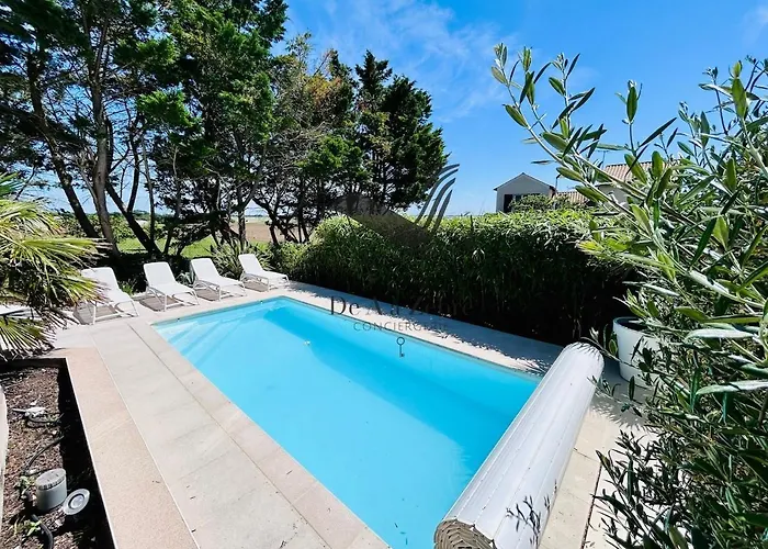 Villa Maison De Famille - Piscine Chauffée Et Vue Sur L'océan Atlantique