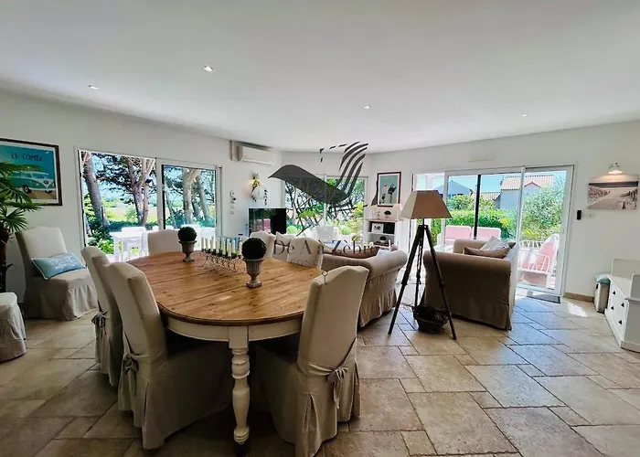 Maison De Famille - Piscine Chauffée Et Vue Sur L'océan Atlantique