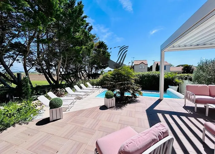 Villa Maison De Famille - Piscine Chauffée Et Vue Sur L'océan Atlantique